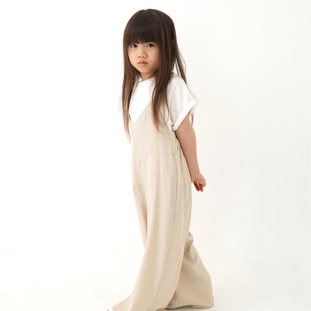 柔软垂坠可调节连体裤吊带裤