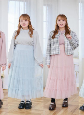 日单春夏新款宽松优雅甜美珍珠装饰大码一粒扣长袖雪纺衬衫26280