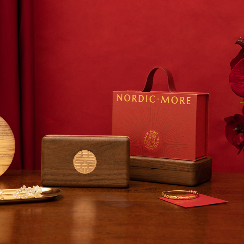 新婚结婚礼物送新娘闺蜜朋友三金五金首饰盒收纳盒实用订婚伴手礼