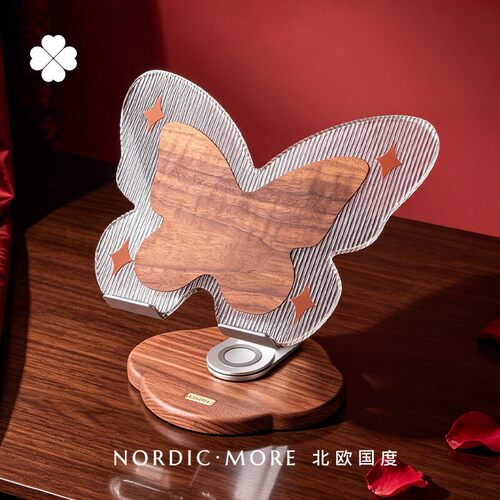蝴蝶笔记本电脑支架桌面增高架