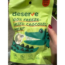 港购 Deserve 泰國A Grade凍乾鱷魚肉 狗零食 40g