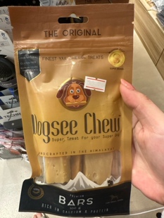 港购 Dogsee Chew喜瑪拉雅犛牛天然芝士骨100g