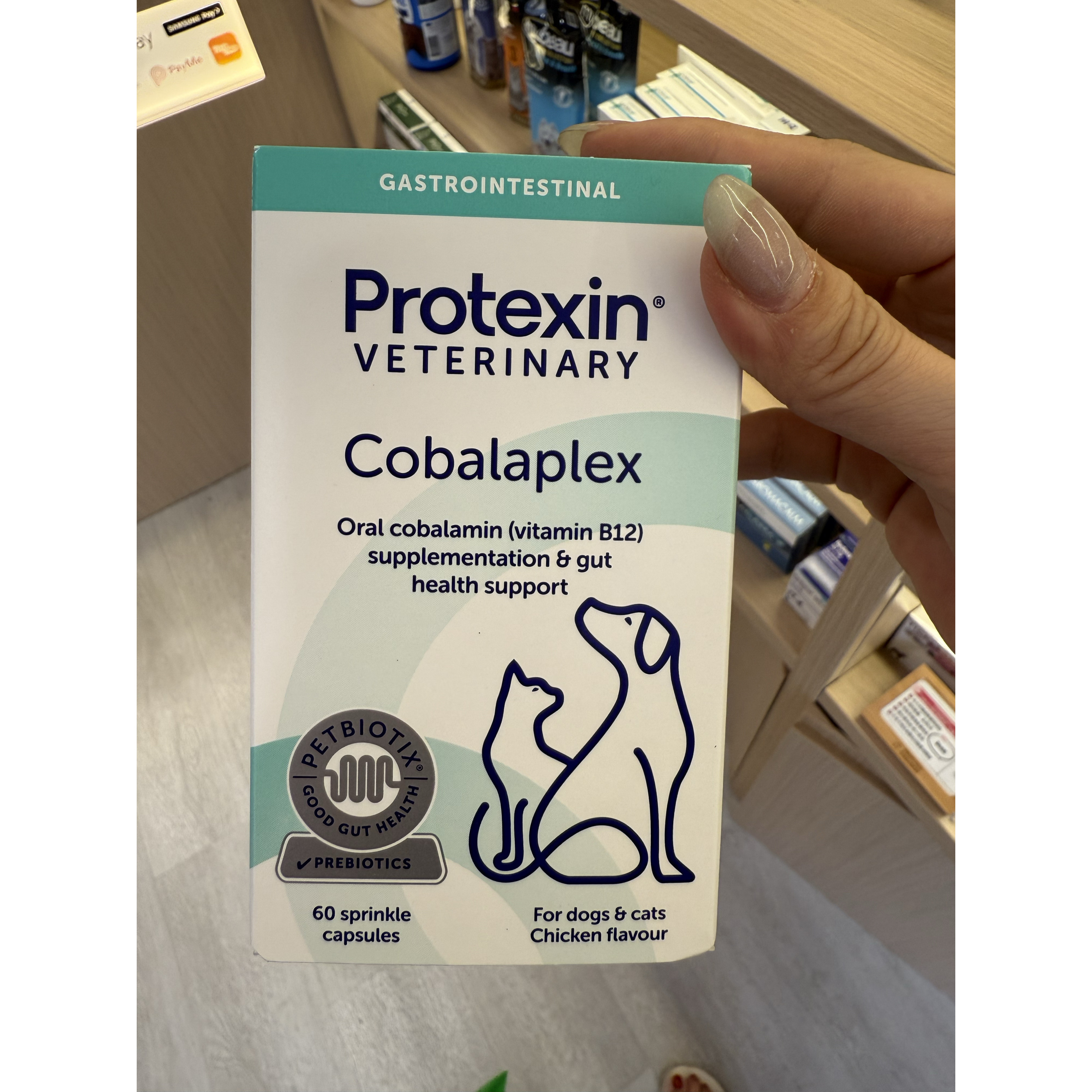 港购英国 protein Cobalaplex 犬猫钴胺素B12维生素 肾衰厌食掉毛
