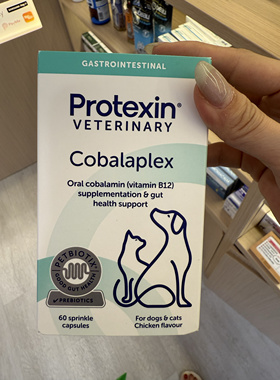 港购英国 protein Cobalaplex 犬猫钴胺素B12维生素 肾衰厌食掉毛