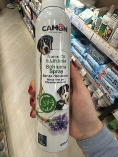 港购 意大利 Orme Naturali 犬用驱虫免沖洗清潔泡沫300ml