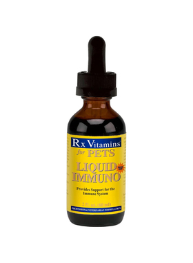 港购 美国Rx Vitamins Liquid Immuno 免疫力增強液 2oz 雞味口味