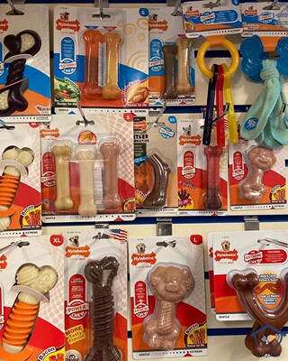 美国Nylabone磨牙去牙垢咬胶