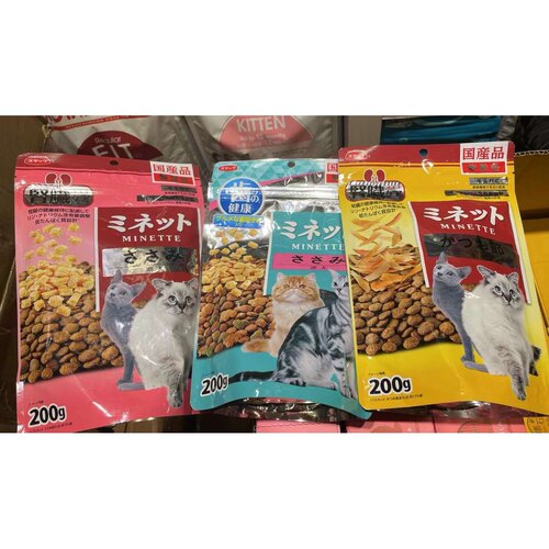 港购 日本smack斯马克猫粮护齿洁齿护肾脏宠物猫干粮防尿结石200g