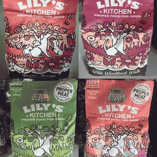 港购英国Lily's Kitchen莉莉厨房天然低磷低脂羊肉成犬鸡肉狗粮