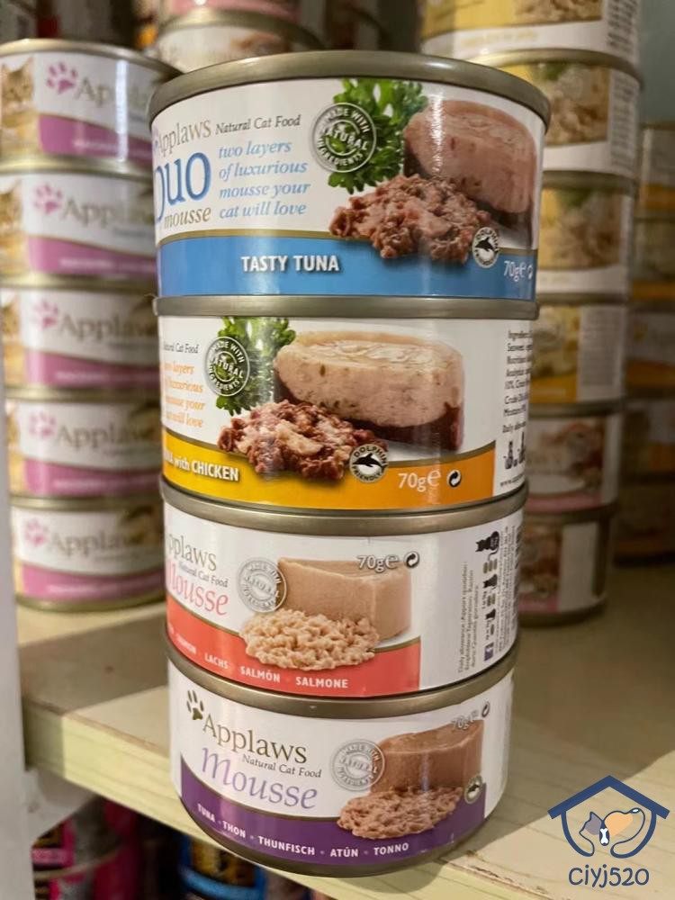 英国Applaws爱普士成猫幼猫全猫餐包鸡肉三文鱼慕斯猫罐头70g|msdalam kategori haiwan peliharaan/makanan haiwan dan bekalan, Cat Treats - dari Buy2taobao.com untuk memberikan perkhidmatan ejen Taobao profesional membeli