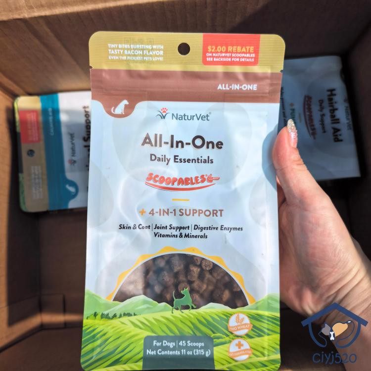 港购 美国天然宝NaturVet Scoopables狗維生素和補充劑宠物保健品,宠物/宠物食品及用品,狗特色保健品,淘宝优惠券,粉丝福利购,淘宝优惠卷