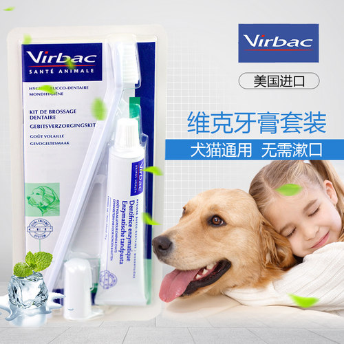 牙膏牙刷宠物清洁维克