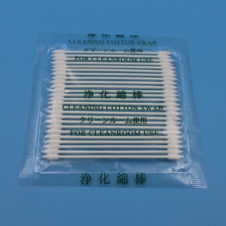 CS15-003无尘棉签净化棉签尖头棉签棒小尖头擦拭棉棒两头尖棉签棒