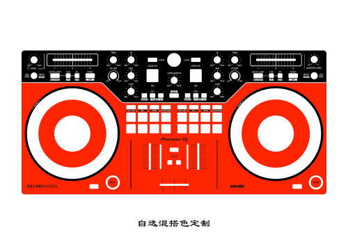 先锋DDJ-rev1控制器贴膜
