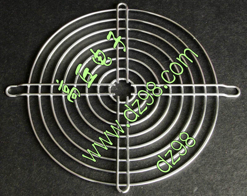 172x150毫米 150MM 不锈钢制不怕腐蚀 金属风扇网罩 镀铬风扇网格