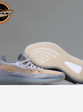 北卡大学 Adidas Yeezy 350 V2 灰蓝橙 侧透 椰子 灰天使 FZ5421