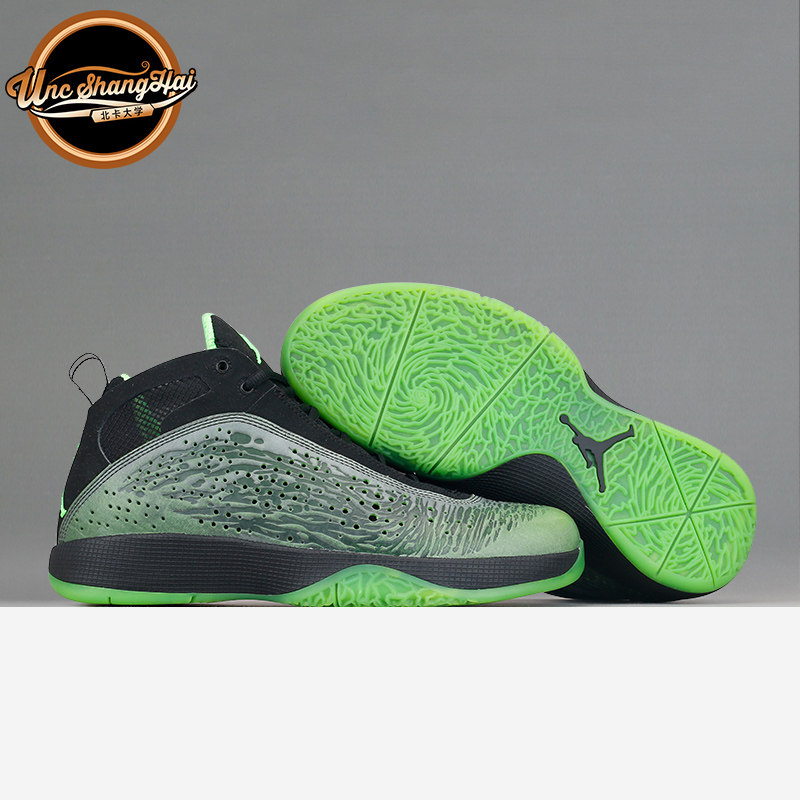 北卡大学 air jordan 2011 ray allen 雷阿伦 黑绿 436771-003