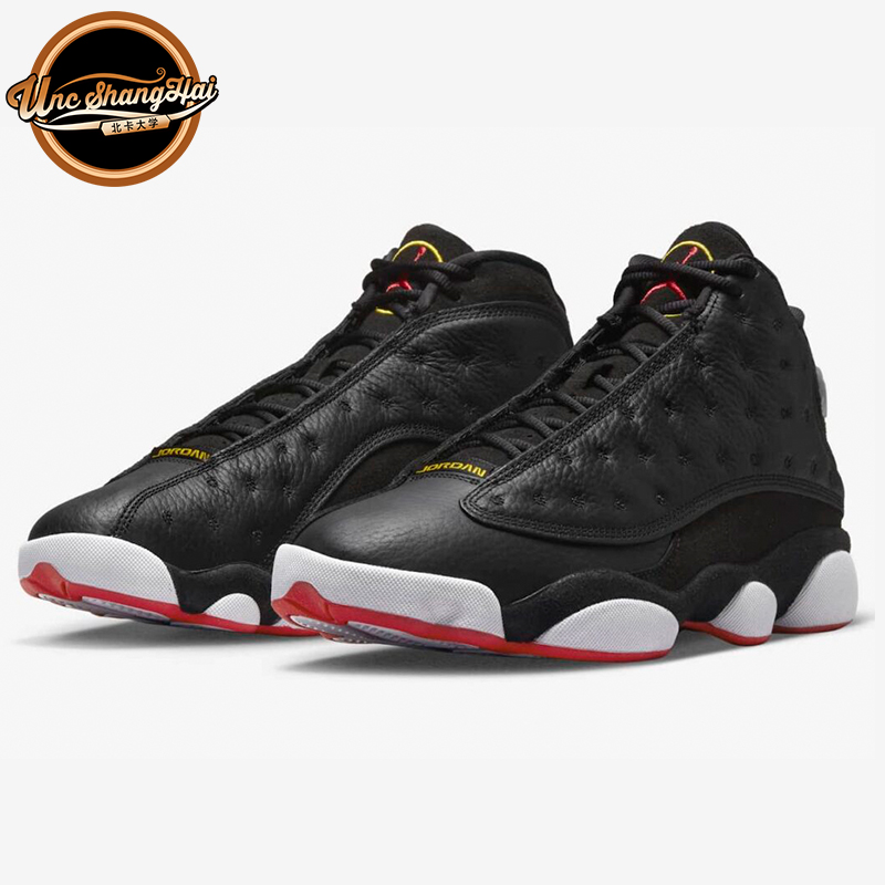 AJ13季后赛黑红高帮篮球鞋