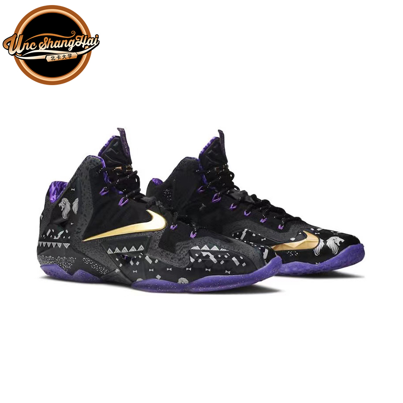 北卡大学 Nike LeBron 11 BHM LBJ11 詹姆斯11 黑人月 646702-001