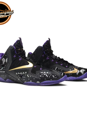 北卡大学 Nike LeBron 11 BHM LBJ11 詹姆斯黑人月646702-001现货