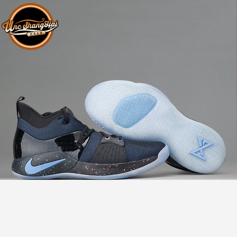 北卡大学 nike pg2 x playstation 泡椒2代亮灯篮球鞋 at7816-002