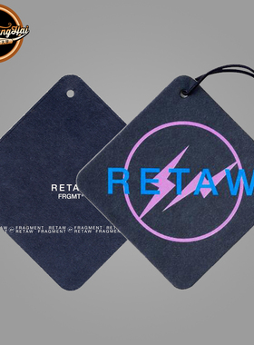 北卡 现货retaW Fragrance Car Tag藤原浩汽车香片香氛香薰挂包件