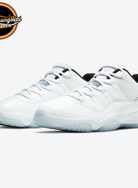 北卡大学 Air Jordan 11 Low AJ11 传奇蓝 白蓝 低帮 AV2187-117