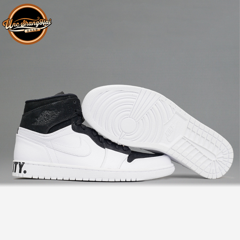 北卡大学Air Jordan1 Equality AJ1 黑人月 黑白平等 AQ7474-001