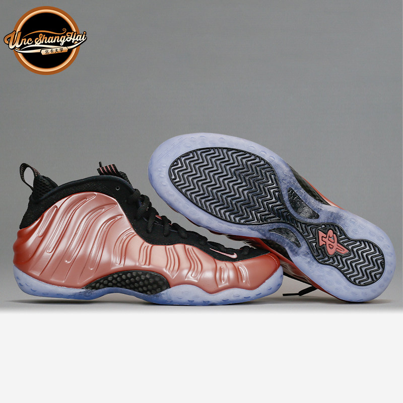 北卡大学 Nike Air Foamposite One 粉喷2.0 玫瑰金喷 314996-602