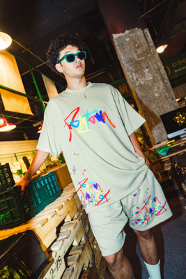 DOGTOWN蜡笔涂鸦LOGO套装