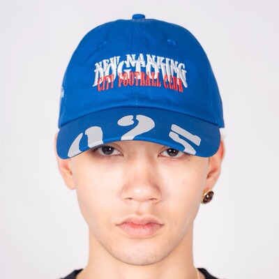 DOGTOWN×南京城市俱乐部联名025幻影LOGO可调节弯沿帽棒球帽子