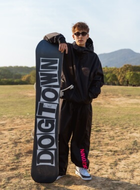 DOGTOWN SKI SUITS NYLON尼龙夹克防水保暖抗寒滑雪服滑雪裤套装