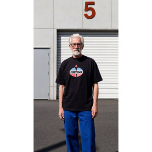 DOGTOWN 26SS TORCH火炬拼色LOGO宽松圆领短袖TEE短袖T恤