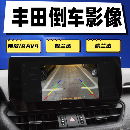 2021-25款丰田荣放 锋兰达  威兰达倒车影像 原厂屏专用摄像头 - 封面