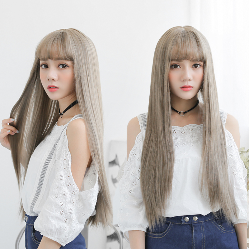 Perruque Long cheveux raides - Ref 2608223 Image 4