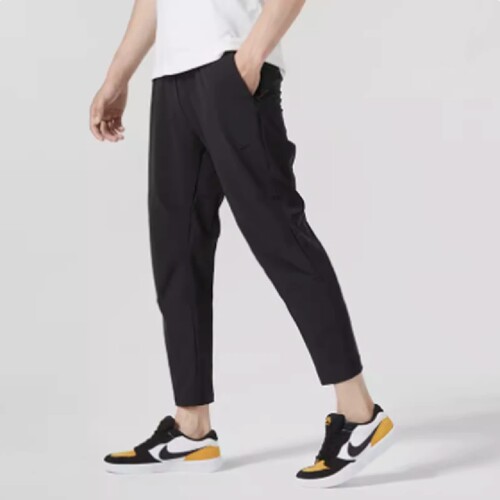 耐克Nike 男子梭织透气训练健身速干直筒运动休闲长裤 FB7547-010