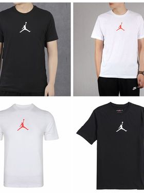 Jordan飞人LOGO男子AJ运动短袖T恤 BQ6741-DA6800-DH8922-CW5191