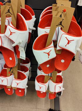 乔3休闲凉拖鞋Nike/耐克AJ3