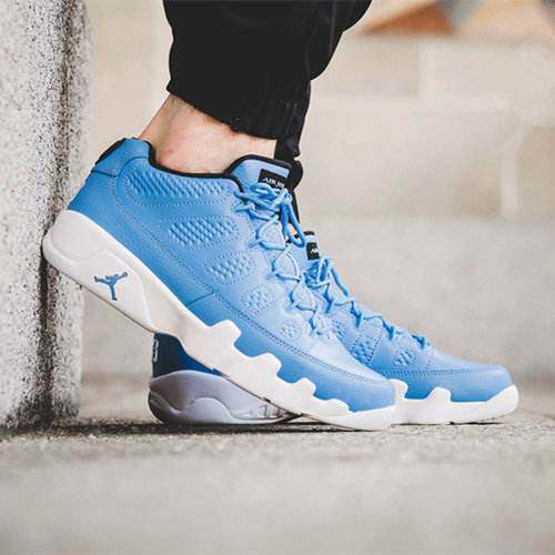 Nike耐克Air Jordan 9 Low Pantone 乔9北卡蓝AJ9女款 833447-401