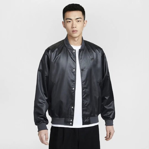 耐克 Nike Club AS VARSITY 男子机能风立领休闲夹克 IF0728-010