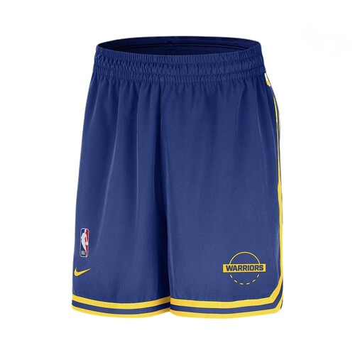 Nike 耐克 Dri-Fit 男子NBA 金州勇士队徽标运动休闲短裤 HM6557