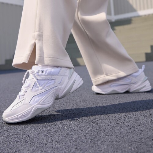 经典老爹鞋 M2K 女子纯白复古休闲运动鞋小白鞋 AO3108-100