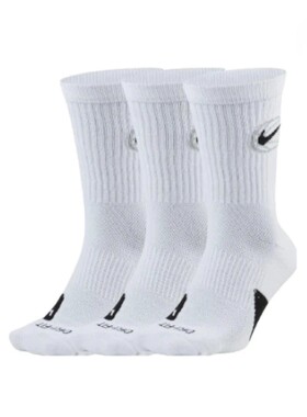 耐克Nike加厚毛巾底 3双装 吸汗缓震篮球运动长筒袜DA2123-SX7627