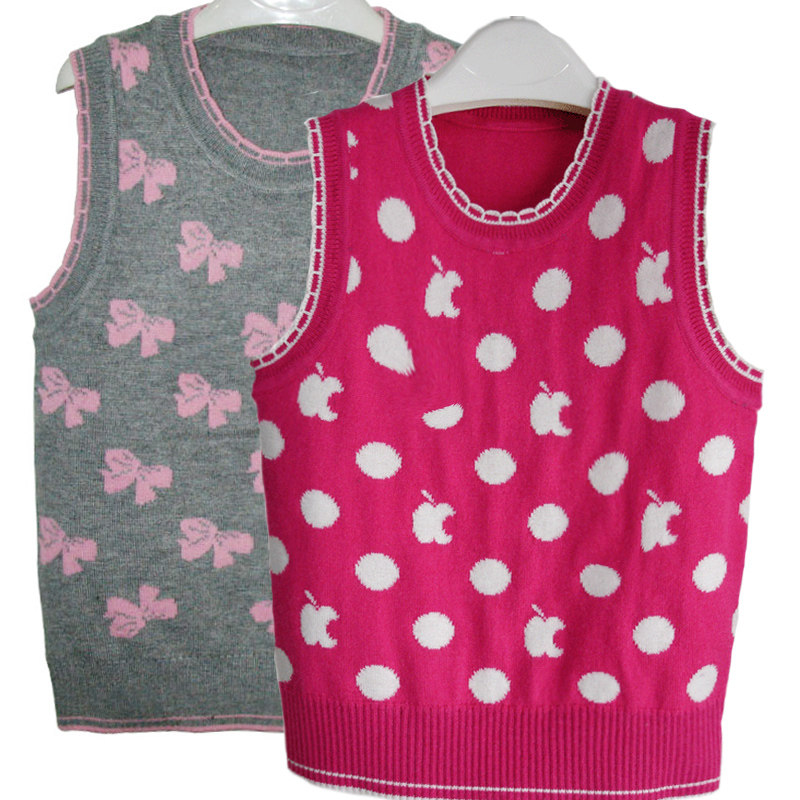 Gilet fille en cachemire - Ref 2071567 Image 3