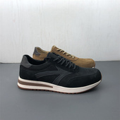 轻便防滑舒适休闲圆头系带牛皮男单鞋 工厂新款 春季 真皮男鞋 断码