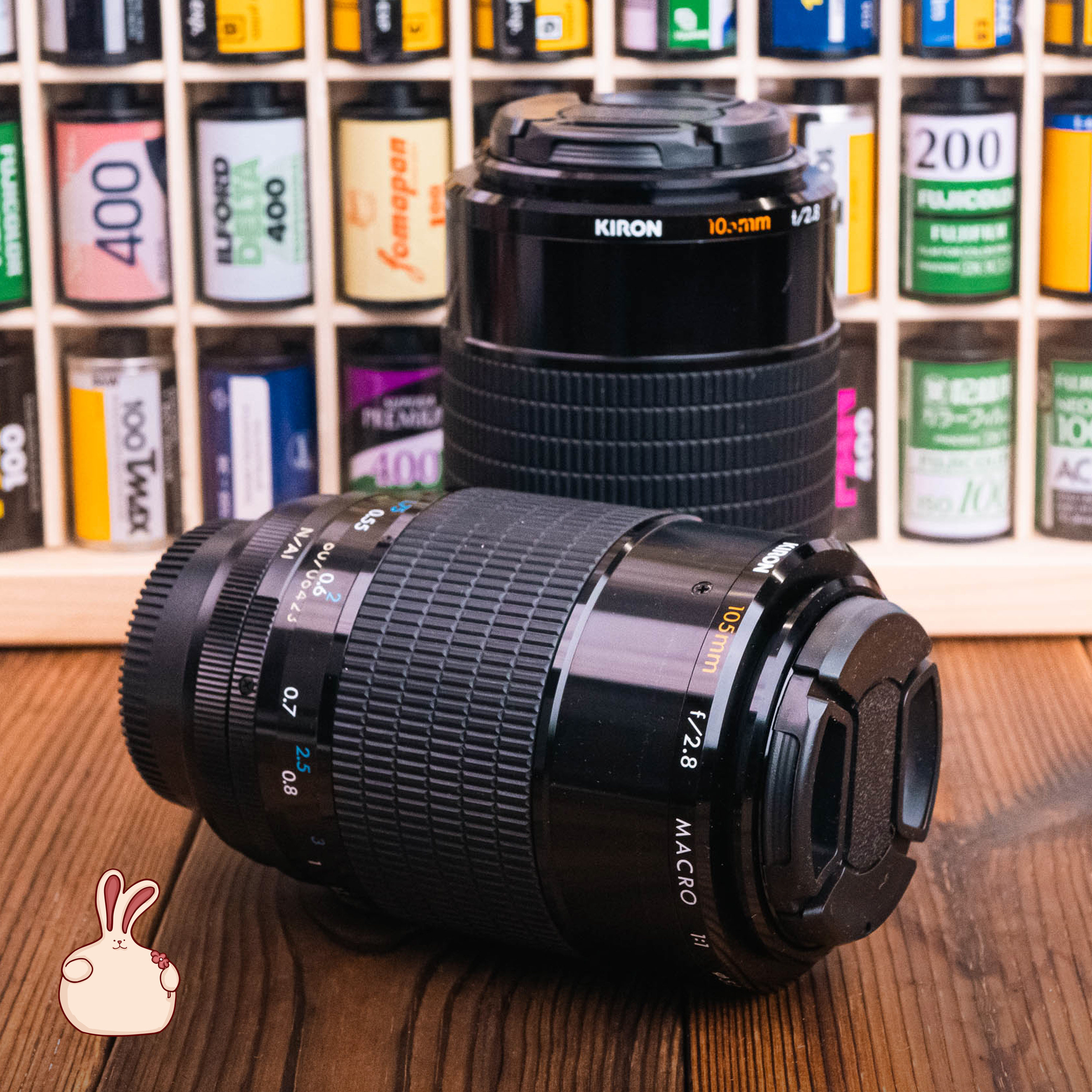 奇诺 Kiron 105mm F2.8 1:1 百微距 F卡口手动镜头