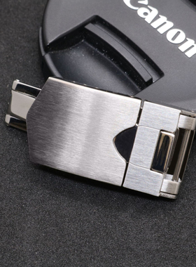 代用帝舵钢带表扣小红花启承碧湾小黑花79200R精钢手表链配件18mm