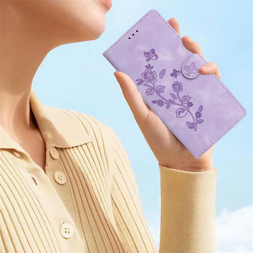 适用苹果iphone 6 Plus/7 Plus/8 Plus/6s Plus手机套压花翻盖式保护套全包边防摔皮套软硅胶内壳插卡支架