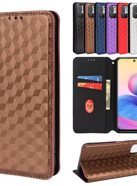 适用于小米poco m3pro手机套红米note10 5g皮套note10T保护套外壳
