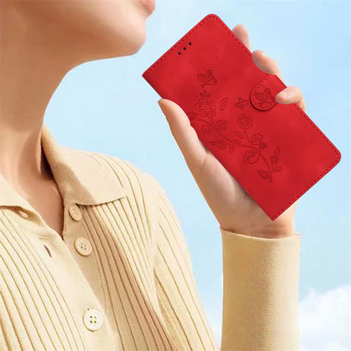 适用苹果iPhone 6/6S/7/8手机套压花翻盖式电话保护套全包边防摔皮套软硅胶内壳插卡支架时尚个性男女款简约
